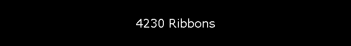 4230 Ribbons