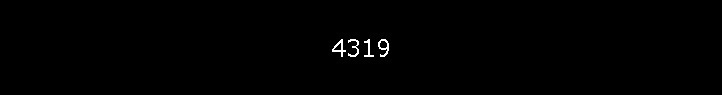 4319