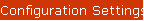 Configuration Settings