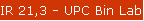 IR 21,3 - UPC Bin Labels