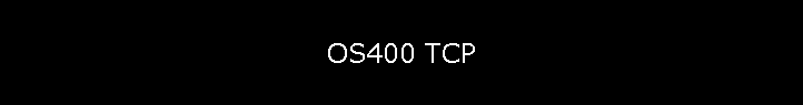 OS400 TCP