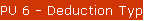 PU 6 - Deduction Types
