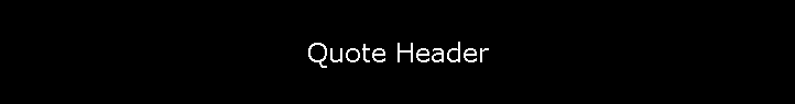 Quote Header