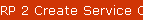 RP 2 Create Service Charges