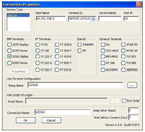 Affirmative Powerterm Connection Properties