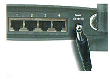 Power cable connection