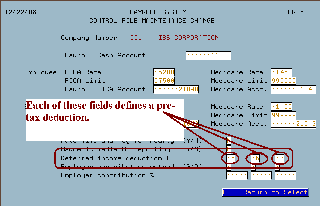 PU 20 - Control File